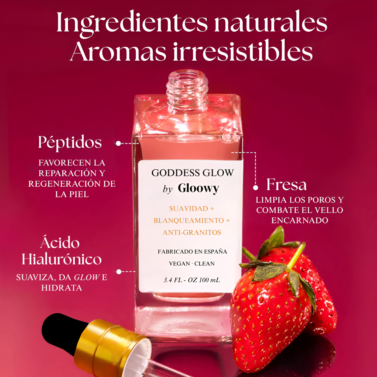 Goddess Glow - Aceite After Shave