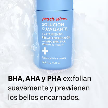 Solución suavizante pelos encarnados