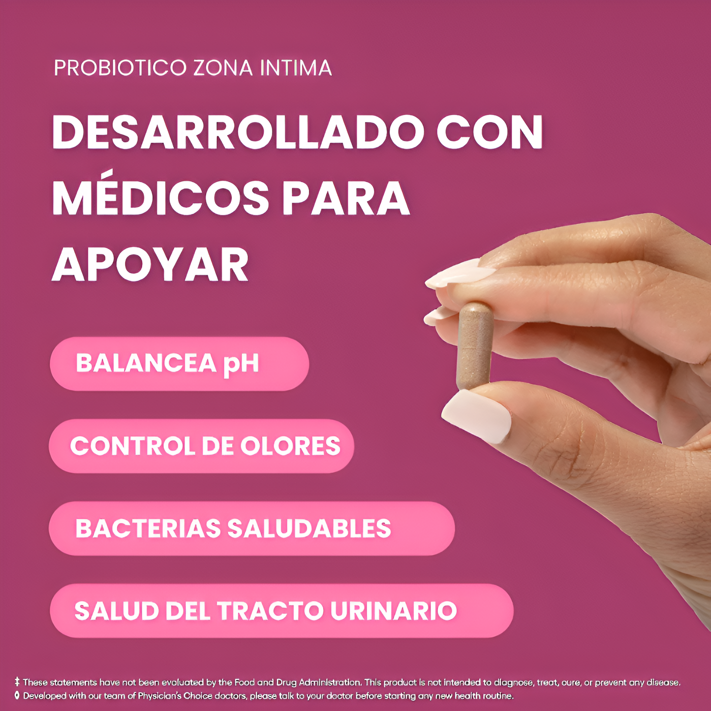 Cápsulas Probióticas | Controla el mal olor